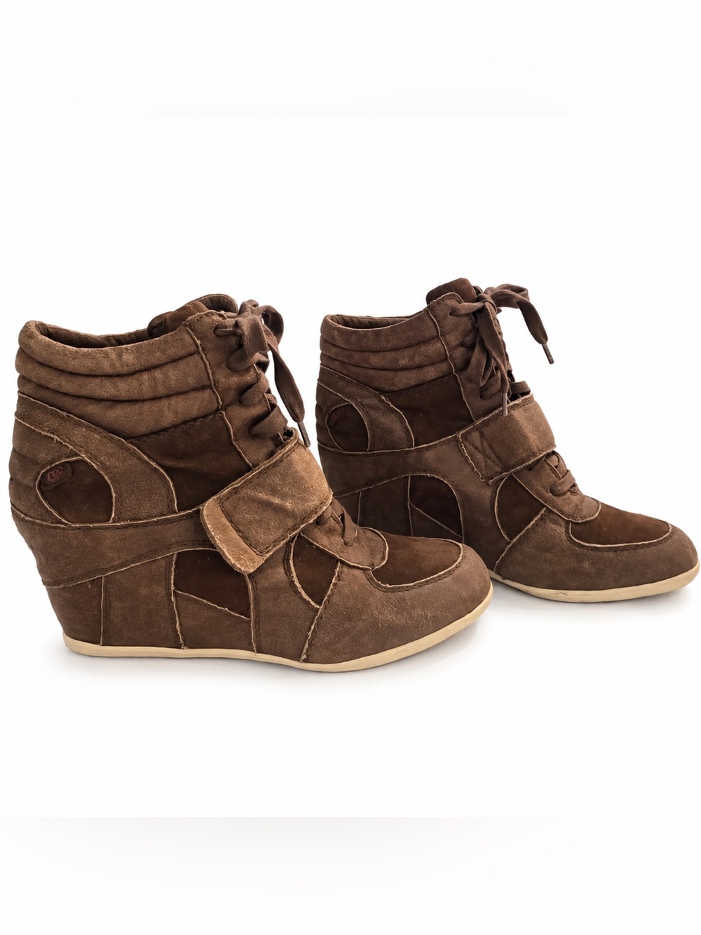 Y2K Wedge Sneakers